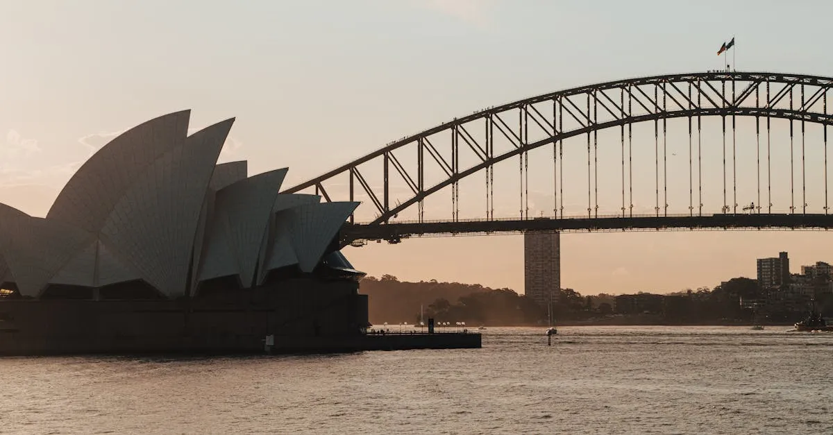 Sydney Opera House and Harbour Bridge