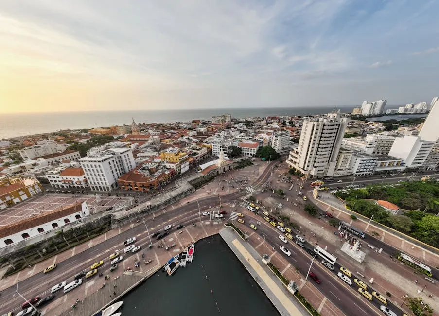 Colombia cityscape