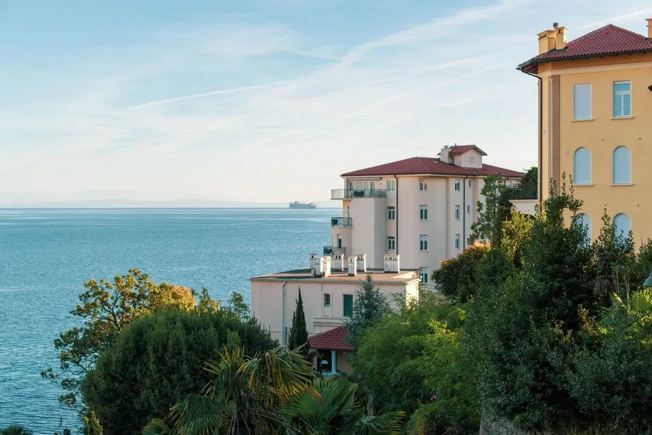 Opatija waterfront with elegant Habsburg-era architecture
