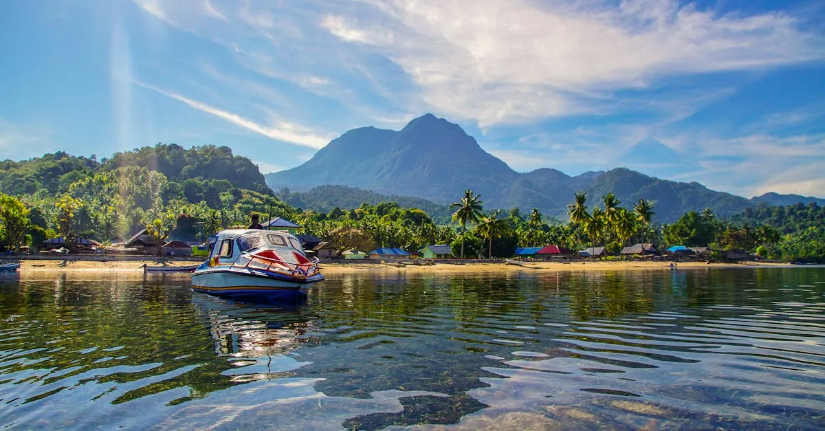 Banda Islands remote spice islands