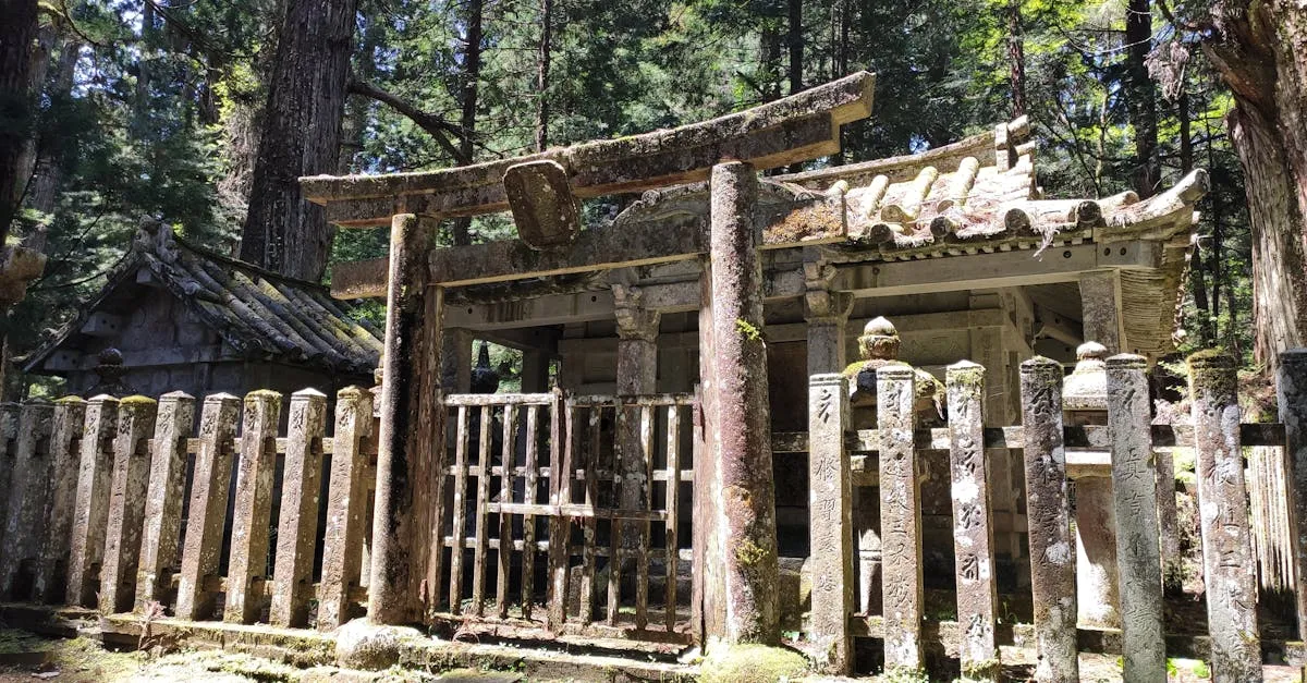 Koyasan temple Mount Koya