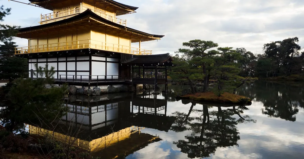 Kinkaku-ji Golden Pavilion Kyoto