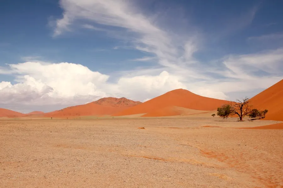 Namibia desert landscape