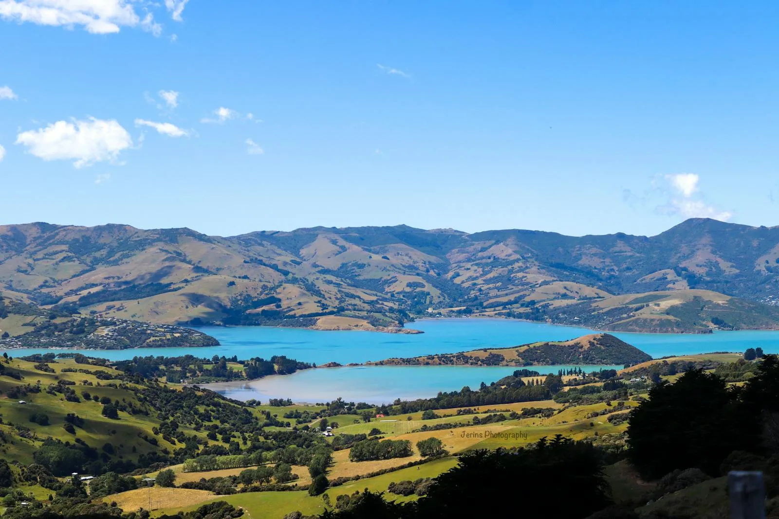 Aerial view of New Zealand's dramatic landscapes