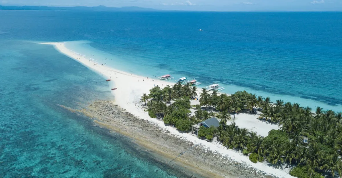 Kalanggaman Island sandbar