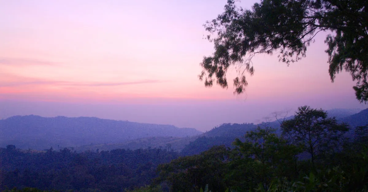 Pai Canyon sunset