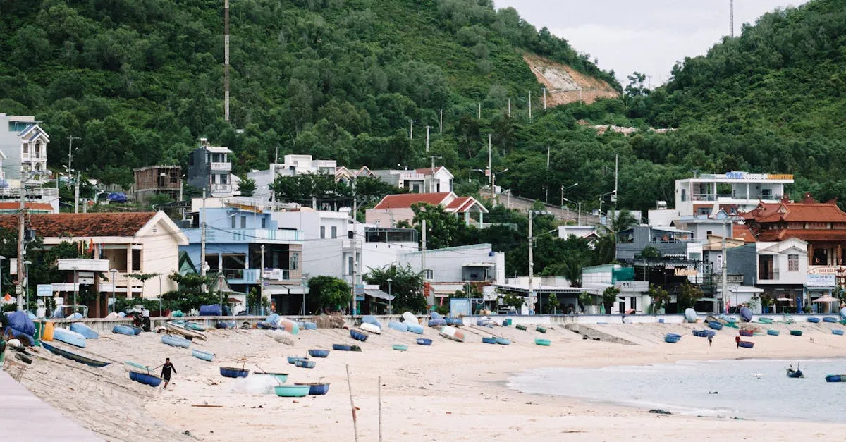 Quy Nhon coastal beach